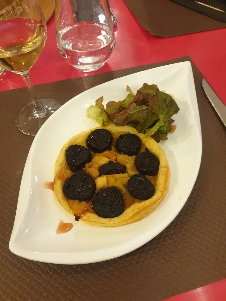 Tarte Fine Aux Pommes Et Au Boudin